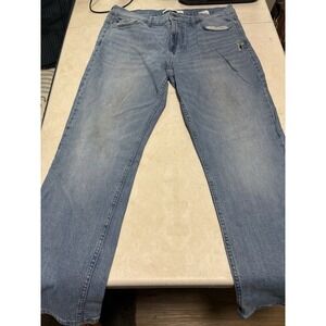 Calvin Klein Jeans Mens Size 34x30 Straight Leg Whiskers Normcore Classiccore